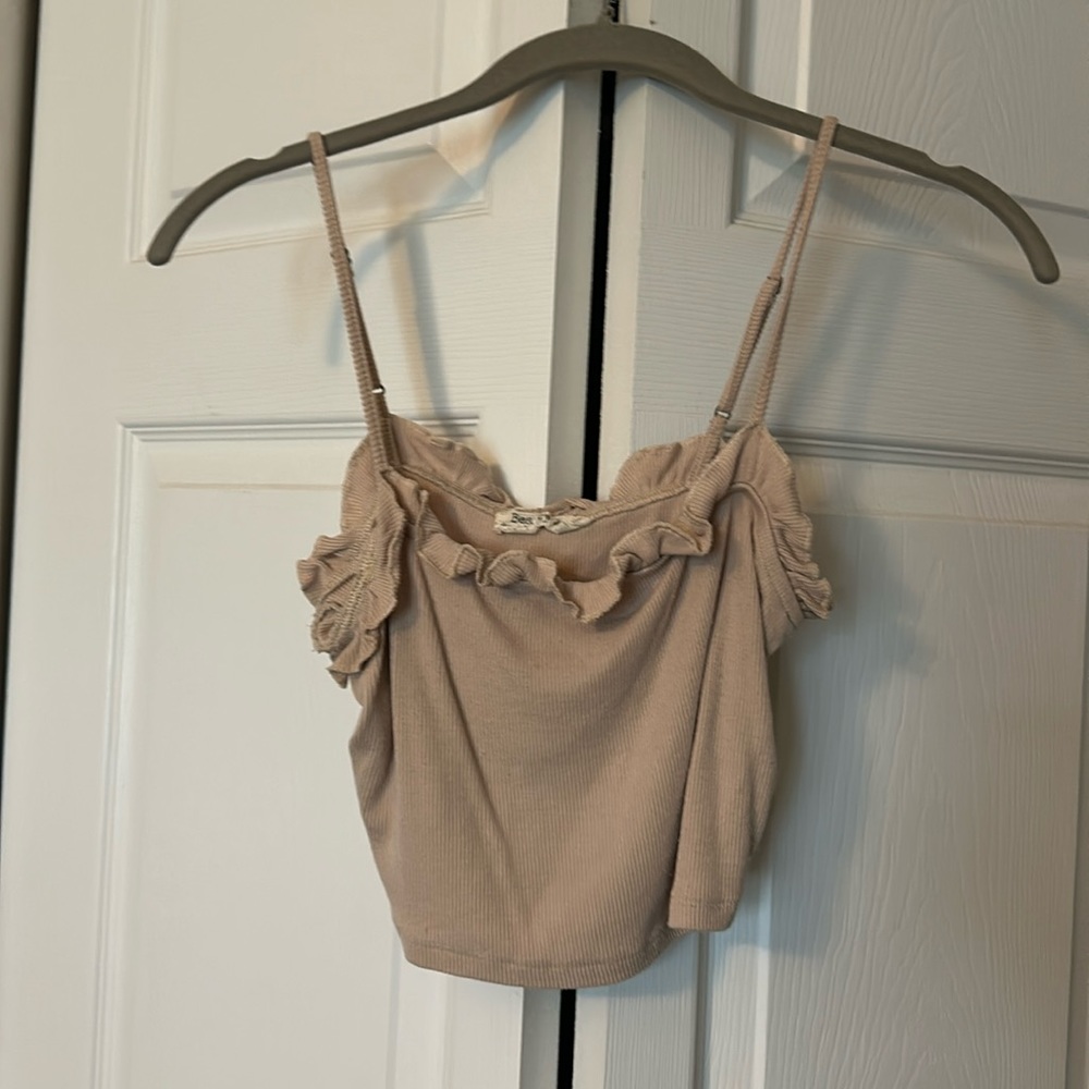 Ribbed crop top